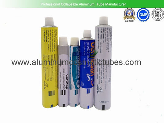 China Eco Friendly Aluminium Collapsible Tubes , Metal Squeeze Tubes For Cosmetics supplier