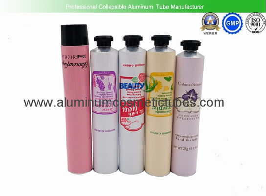 China Hair Color Cream  Aluminum Squeeze Tubes Silk Screen Printing Non Spill Eco Friendly supplier