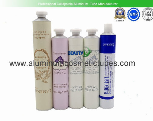 China Flexible Airless Aluminum Squeeze Tubes Body Skin Care Hand Cream Cosmetic Packaging supplier