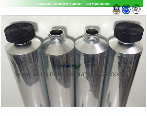China Pigment Paint Empty Aluminum Tubes 200ml  , Recyclable Aluminum Squeeze Tubes supplier