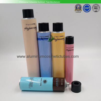 China High End Aluminum Collapsible Tubes , Beauty Empty Aluminum Lotion Tubes Custom Logo supplier