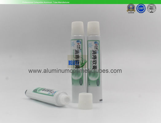China Custom Logo Empty Toothpaste Tubes Reusable 14mm Diameter Corrosion Resistant supplier
