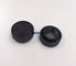 23mm Diameter Threaded Plastic Caps , M11 Screw Thread Black Plastic End Plugs supplier